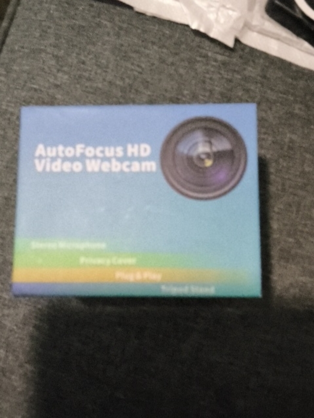 AutoFocus HD Video Webcam - Blue